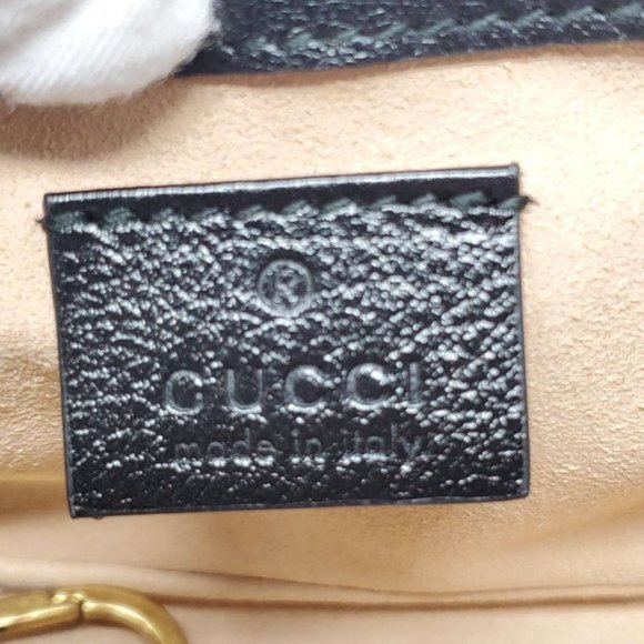Gucci Super Mini Bicolor Marmont Crossbody Bag - Picture 10 of 12